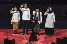 Jokowi dan Iriana yang Kompak Pakai 