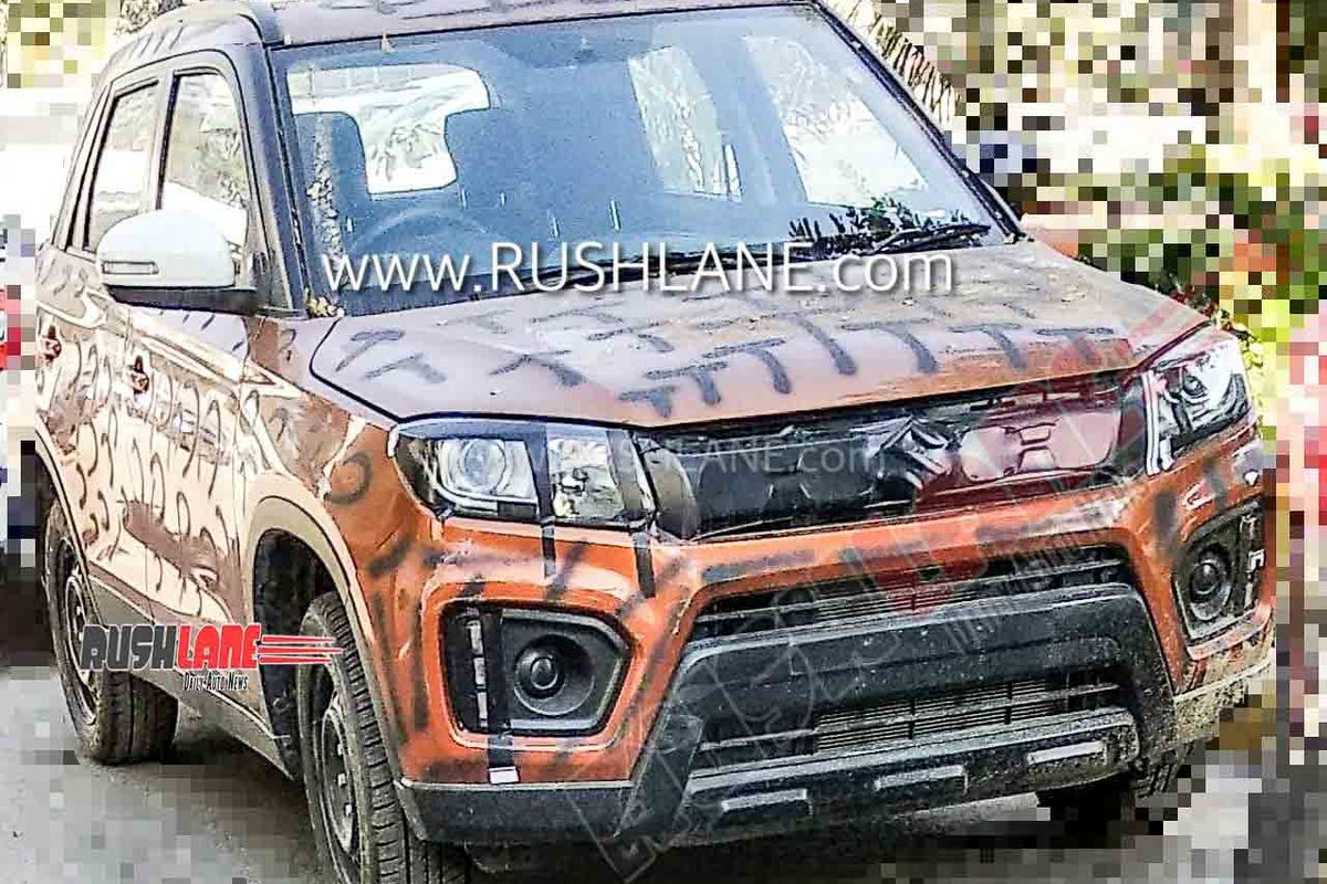 Spyshot Suzuki Vitara Brezza