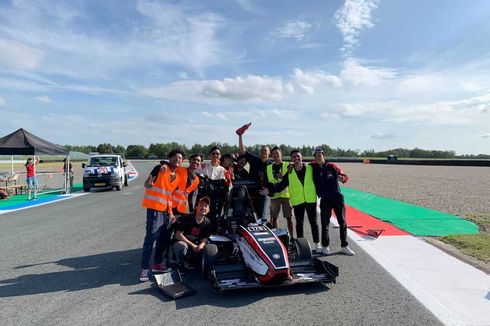 Ikut Formula Student Netherlands 2022, Tim Bimasakti UGM Juara   