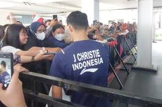 Indonesia Open 2023, Saat Jonatan Christie Jumpa Fans Dadakan...