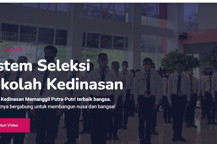 Pemerintah resmi membuka pendaftaran seleksi sekolah kediansan 2023 di beberapa kementerian dan lembaga.