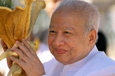Kamboja Resmikan Patung Perunggu Mendiang Raja Sihanouk
