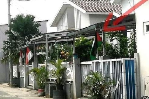 Foto Viral Warga Beji Depok Pasang Bendera Palestina Jelang Agustusan, Polisi Sebut Sudah Diganti dengan Merah Putih