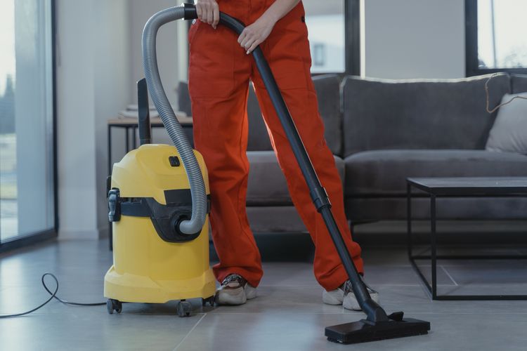 Ilustrasi jasa home cleaning service