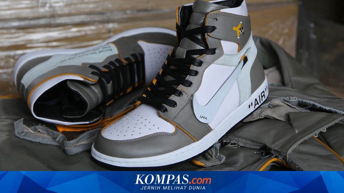 Unik, Off-White x Air Jordan 1 dari Bekas Kursi Pesawat