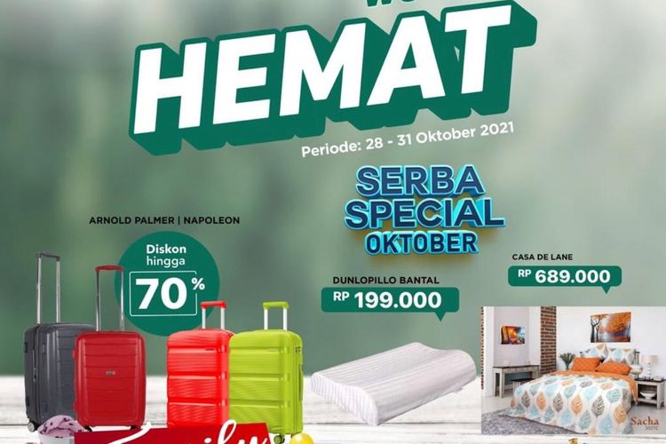 Katalog promo Transmart periode 29 Oktober-2 November 2021.