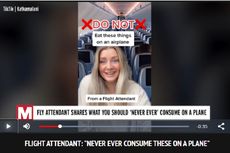 Seorang Pramugari Bagikan Informasi tentang Apa yang Seharusnya Tidak Pernah Dikonsumsi di Pesawat