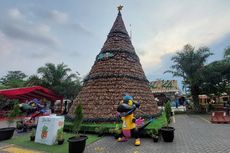 Replika Pohon Natal dari Eceng Gondok di Saloka Park Raih Rekor Muri, Siap Sambut Wisatawan Saat Libur Nataru