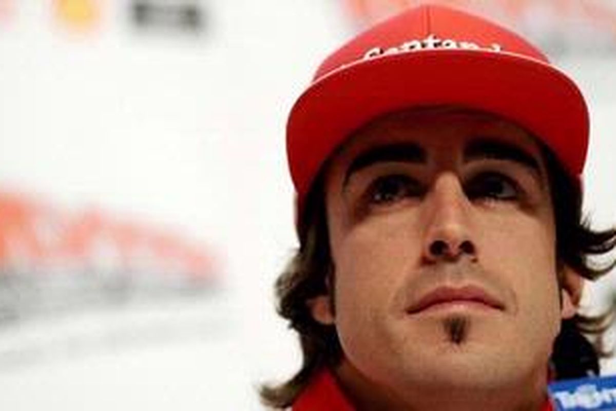 Pebalap Ferrari, Fernando Alonso.