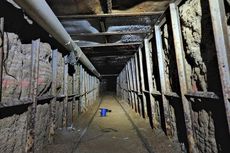 Ditemukan Lagi, Ini Bentuk Terowongan Penyelundup Narkoba di Bawah Perbatasan AS-Meksiko