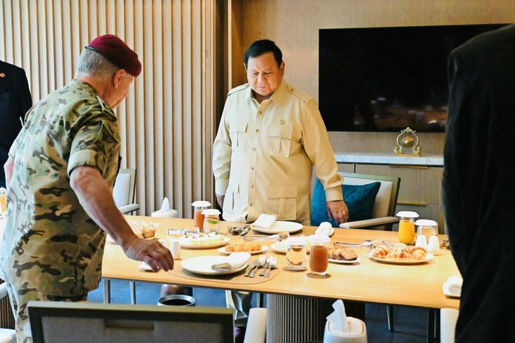 Presiden Prabowo Subianto sempat mengajak Raja Kerajaan Yordania Hasyimiah, Abdullah II ibn Al Hussein sarapan bersama pada Sabtu (15/11/2025) pagi sebelum meninggalkan Indonesia. 