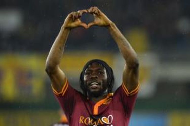 Striker AS Roma, Gervinho.