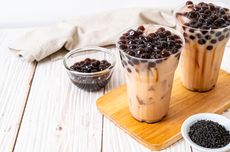 Resep Teh Susu Gula Aren, Lengkap dengan Boba Kenyal