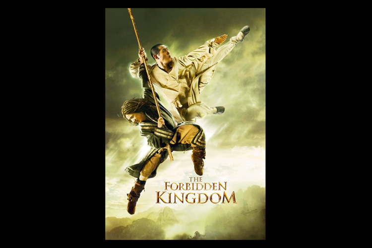 Film The Forbidden Kingdom (2008) yang dibintangi Jackie Chan dan Jet Li.