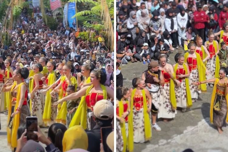 Di Balik Atraksi Lengger Bule, Sukarelawan Belgia Ternyata Sudah Renovasi 4 SD di Banyumas