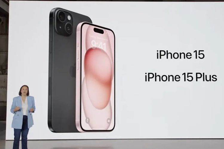 iPhone 15 dan iPhone 15 Plus resmi diluncurkan, Rabu (13/9/2023).