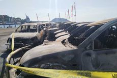 Teka-teki Terbakarnya 12 Mobil Dinas Sitaan di Lapangan Parkir DPR Papua