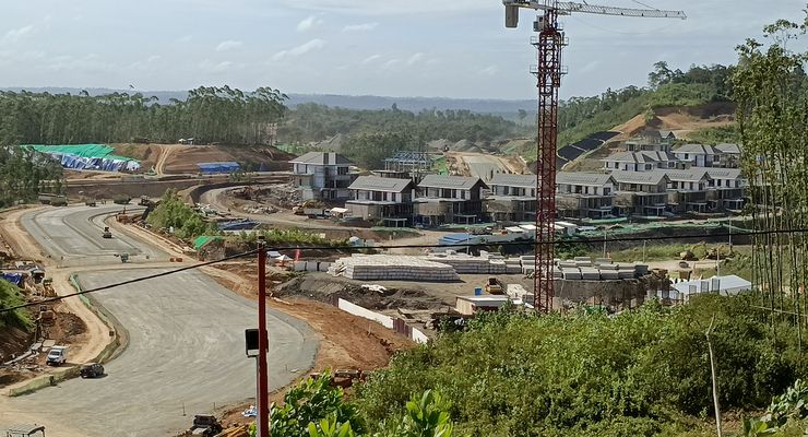 UPDATE IKN: Sumbu Kebangsaan Sisi Barat Tahap I Tuntas 100 Persen