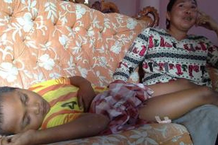 Korban Harlan, bocah 7 tahun yang menjadi sasaran peluru nyasar di Kota Parepare, Sulawesi Selatan