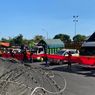Ratusan Truk Demo di Surabaya, Arus Lalu Lintas Terganggu
