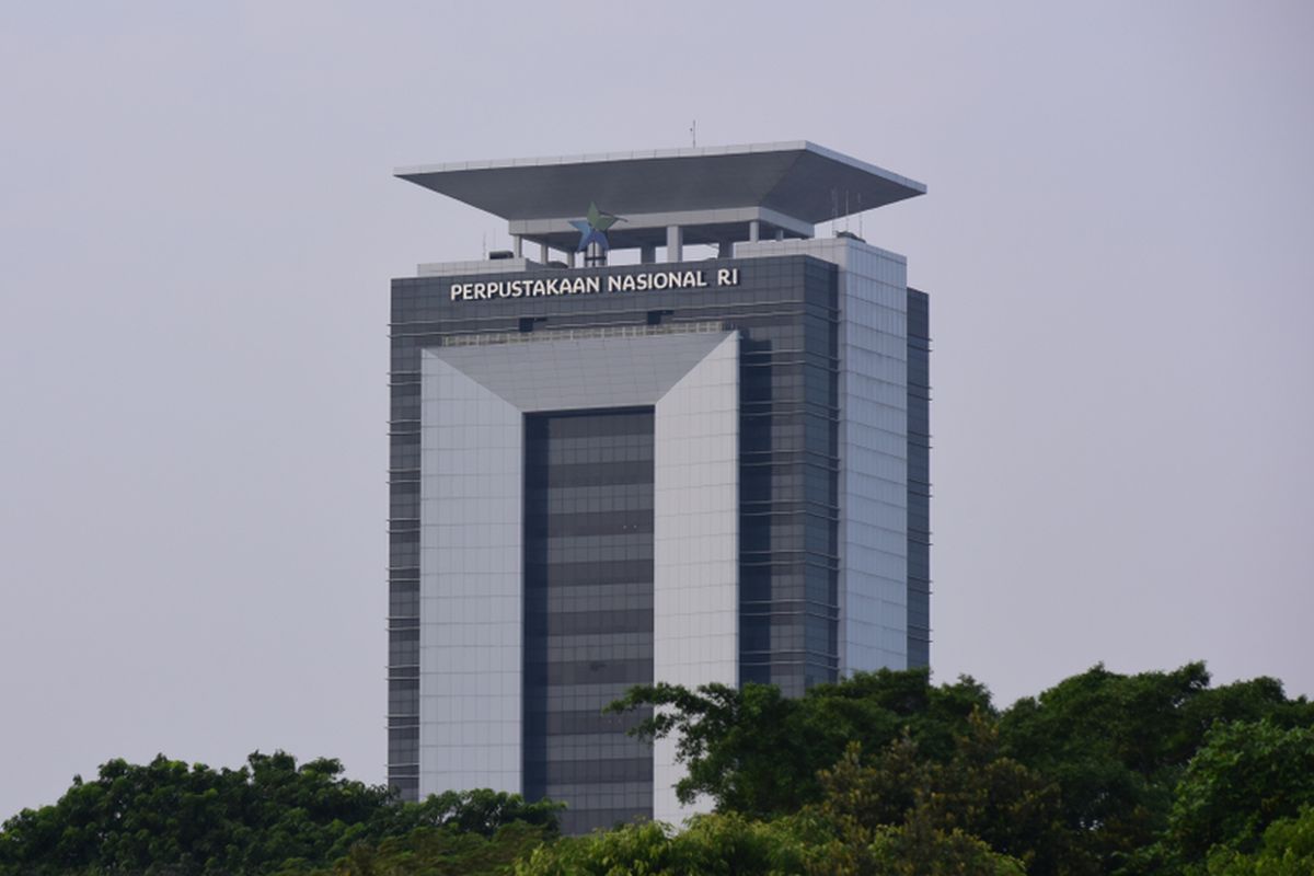 Gedung Perpustakaan Nasional.