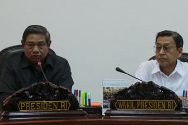 Presiden Susilo Bambang Yudhoyono dan Wakil Presiden Boediono