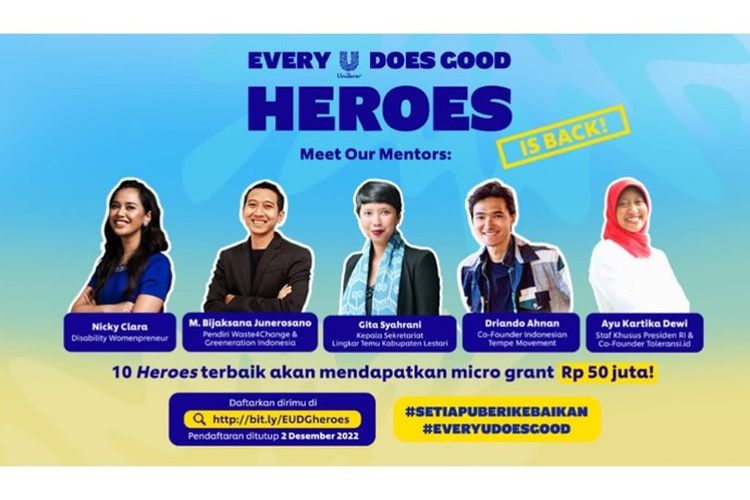 Every U Does Good 2022 oleh Unilever Indonesia. 

