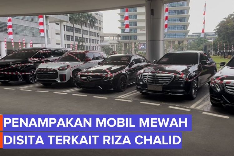 Penampakan Mobil Riza Chalid yang Disita Kejagung.