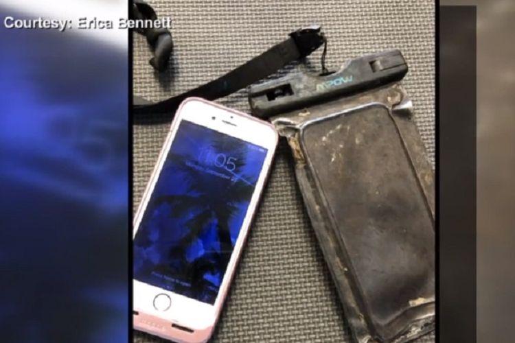 Ponsel iPhone yang sempat hilang di dasar sungai selama 15 bulan ditemukan.