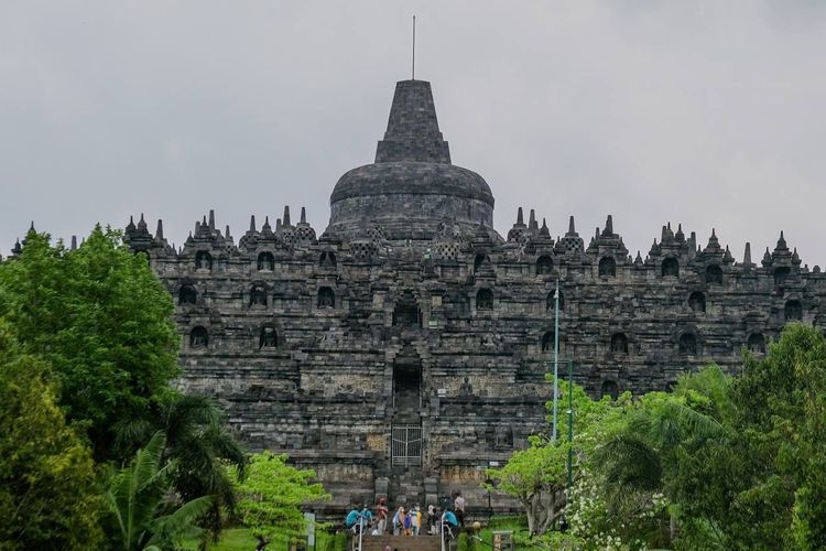 Ilustrasi Borobudur.
