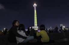 Gratis, Nonton Video Mapping di Monas Hanya sampai 30 April 2023