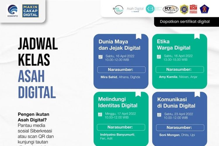Menggandeng Saka Millenial Jawa Tengah, Kemenkominfo Bersama Meta dan GNLD Siberkreasi Menggelar Kelas Asah Digital
