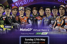 MotoGP Virtual Race IV, Valentino Rossi Kembali Ikut Berlaga