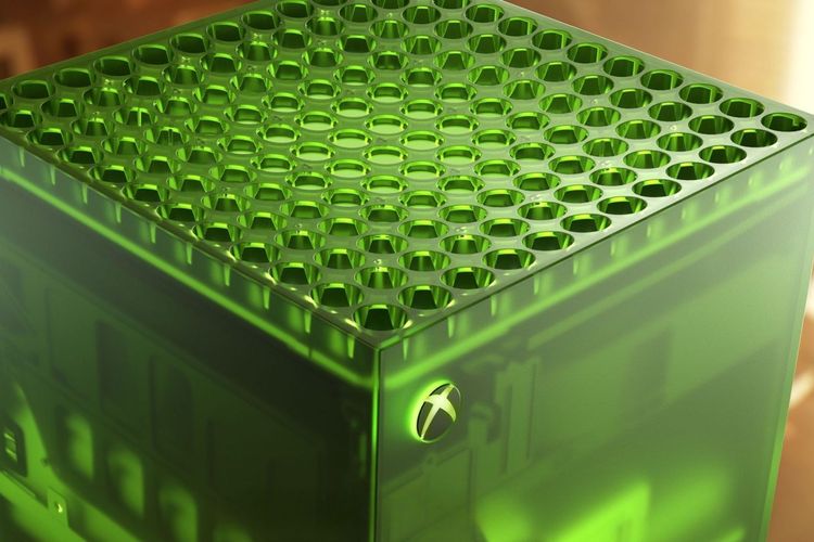 Tampilan atas Xbox Series X25.