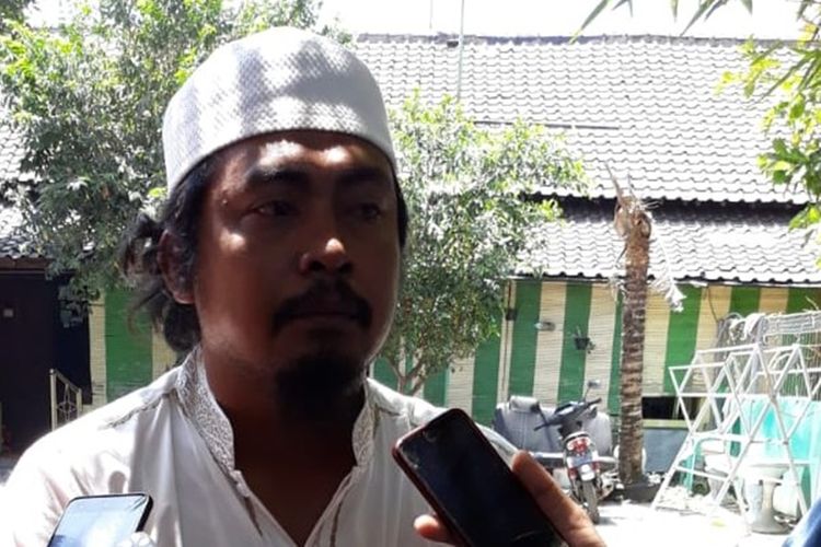 Putra keempat Haji Slamet, Ardi Nur Prakoso di Kartasura, Sukoharjo, Jawa Tengah, Senin (30/9/2019).