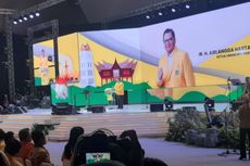 Di Hadapan Jokowi, Airlangga Sebut Sudah Punya Tiket Premium untuk Usung Capres