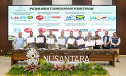 IKN Percepat Pembangunan Kawasan Legislatif–Yudikatif, Delapan Kontrak Resmi Ditandatangani