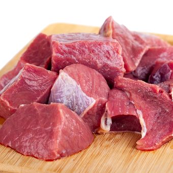 Ilustrasi daging sapi. 