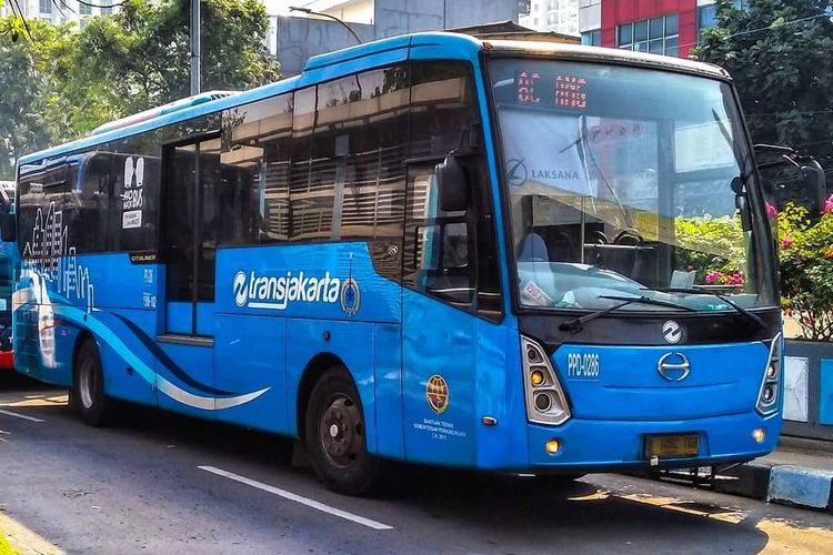 Bus BRT Transjakarta