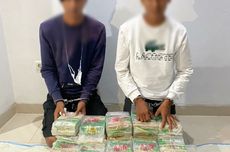 Sempat Coba Kabur, 2 Pemuda Pembawa 50 Kg Sabu Ditangkap di Binjai