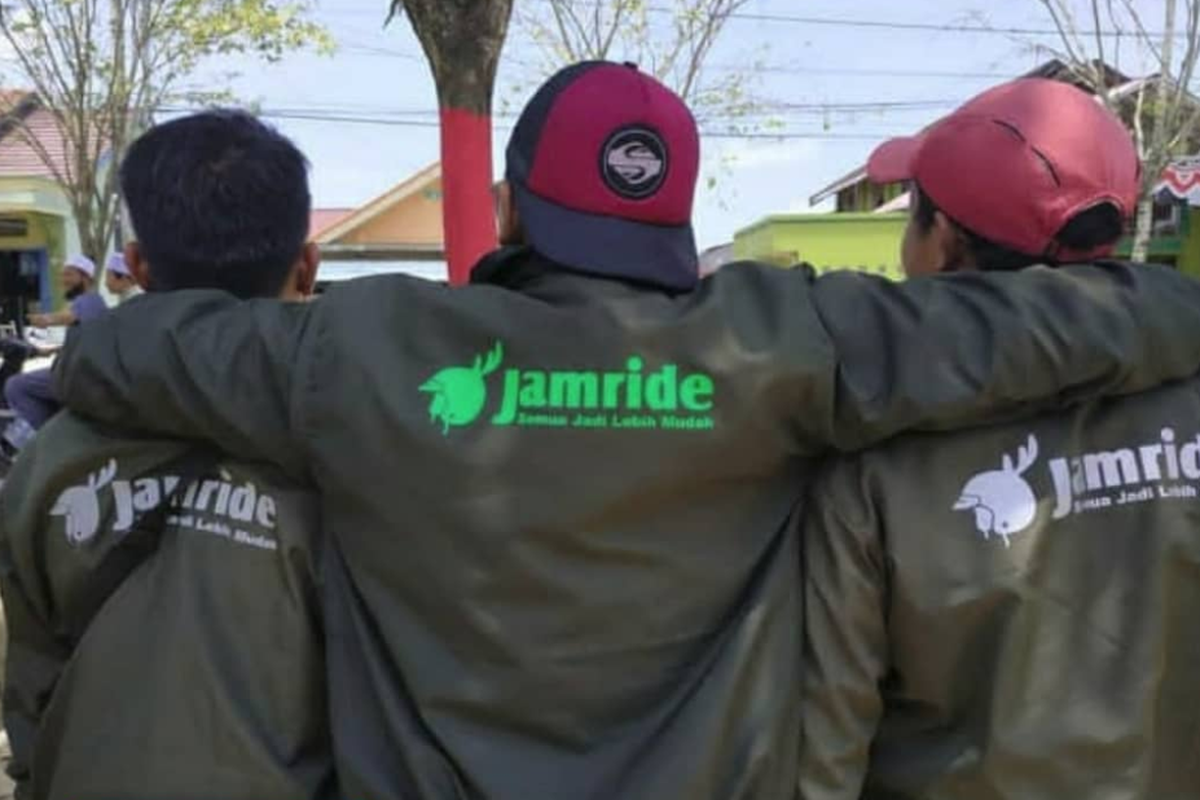 Ilustrasi jaket JamRide