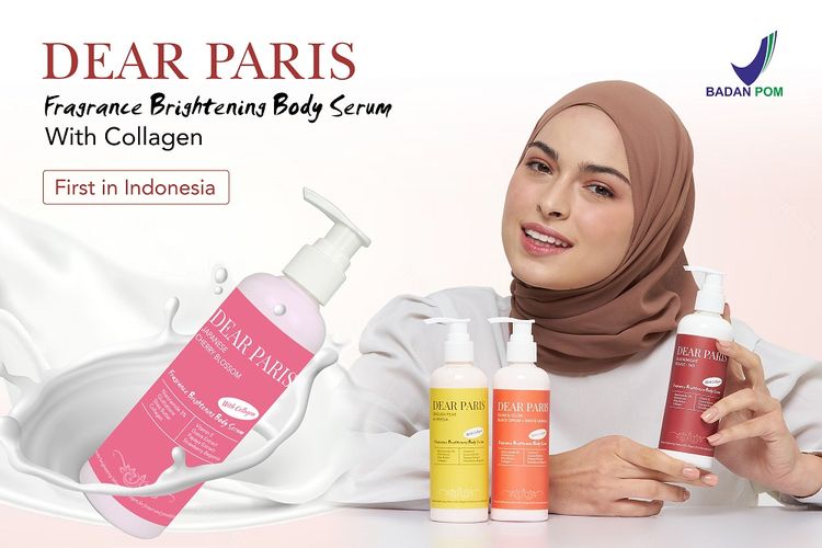 Dear Paris Fragrance Brightening Body Serum Collagen.

