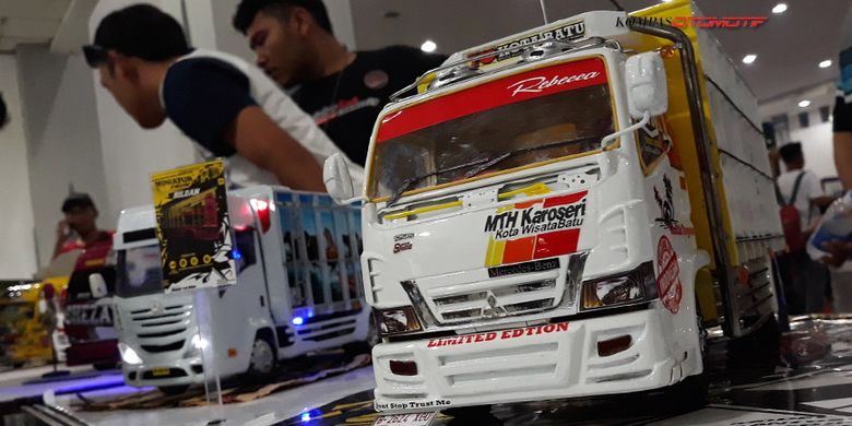 Modifikasi truk miniatur di JTF 2018