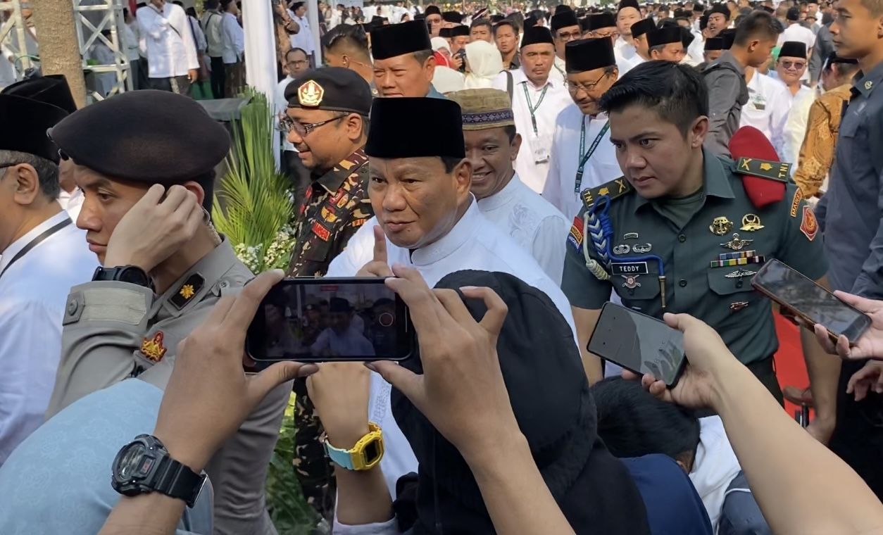 Prabowo Mengaku Sudah Minta Izin Jokowi dan Iriana Ajak Gibran Maju Pilpres 2024