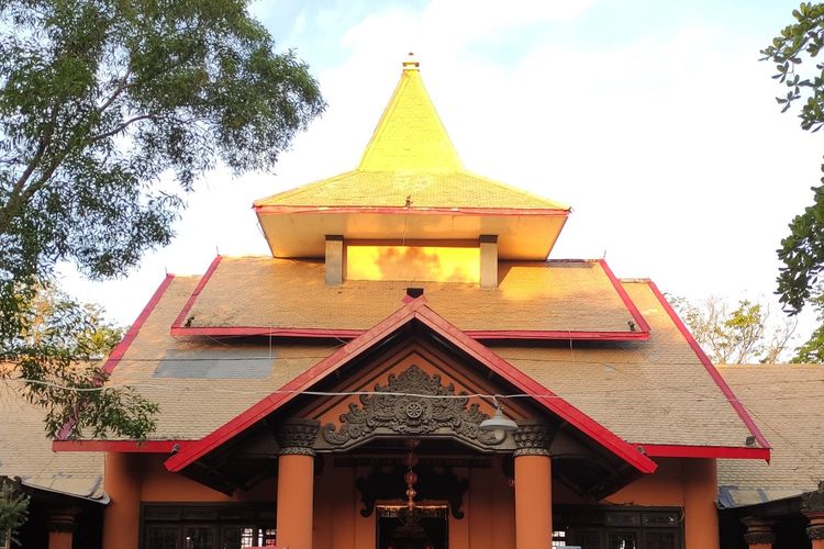 Tampilan Kelenteng Sanggar Agung, Surabaya, Rabu (22/1/2025)