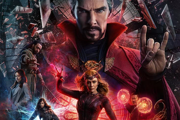 Poster film Doctor Strange in the Multiverse of Madness