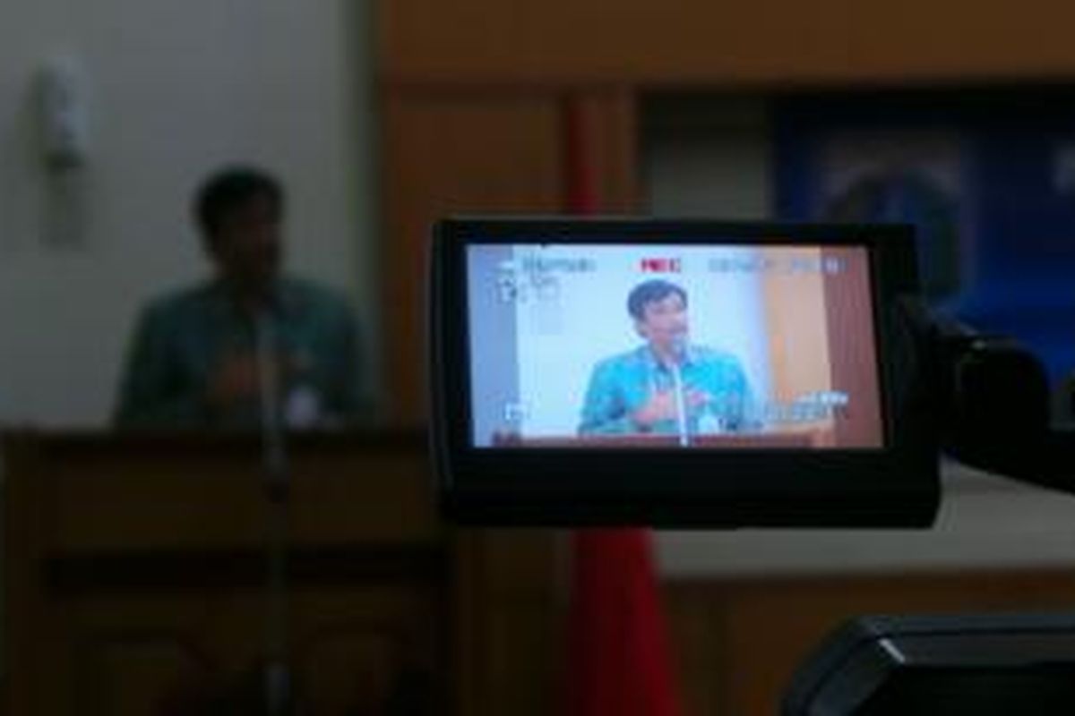 Wakil Gubernur DKI Jakarta Djarot Saiful Hidayat di Musrenbang di Wali Kota Jakarta Timur, Kamis (2/4/2015).