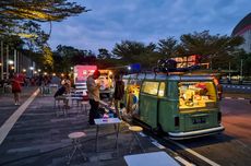 Olahraga di Stadion Manahan Solo Malam Hari, Kini Ditemani Food Truck Estetis