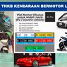 Ini Pelat Nomor Kendaraan yang Berlaku di Indonesia