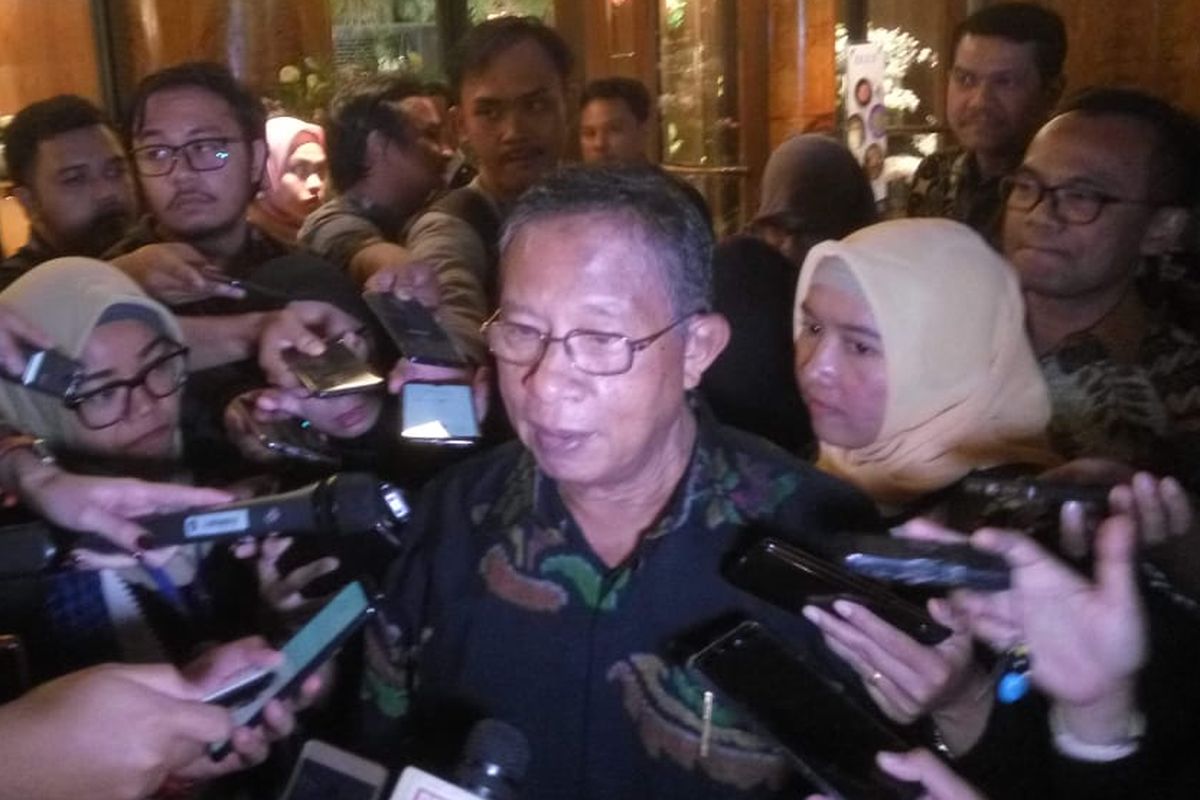 Menteri Koordinator Bidang Perekonomian Darmin Nasution di Jakarta, Rabu (2/10/2019).